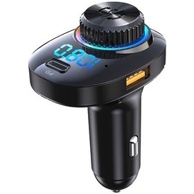 Resim Venturemart Kapsamlı Araba Hızlı Şarj Cihazı, Mp3 Bluetooth Çalar, 3 Araba Şarj Seçenekleri, Absfm Malzeme, Fm İşlevi, 