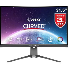 Resim MAG 325CQRF QD 31.5" WQHD 16:9 Curved 1000R Rapid VA 170 Hz 1 ms FreeSync Gaming Monitör 