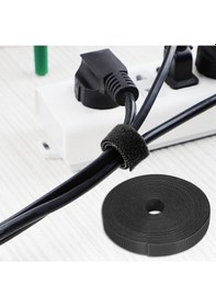 Resim Xindoker 10 Metre Kablolar İçin Kesilebilir Naylon Cırt Cırt Bağlama Bandı 