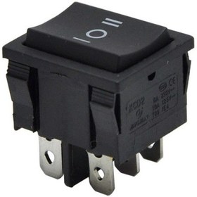 Resim Orta Boy Işiksiz Anahtar 6P On-Off-On Kalici 