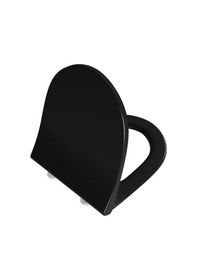 Resim Sento 130-070r009 İnce Klozet Kapağı, Siyah Siyah 