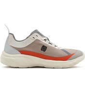 Resim Derimod Kadın Bej Bağcıklı Kalın Tabanlı Sneaker 25SFE49626F 