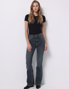 Resim Regular Fit Kadın İndigo Jean Pantolon Colin's