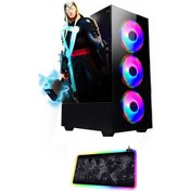 Resim Ramtech THOR X70 i7-11700F 16 GB 480 GB SSD 8 GB RX580 Masaüstü Oyuncu Bilgisayarı 