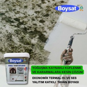 Resim Boysat Termal Isı Yalıtımlı Tavan Boyası 10 Lt. 