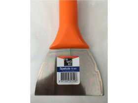 Resim Turuncu Plastik Macun Spatula 12 Cm, Pratik ve Dayanıklı El Aleti 
