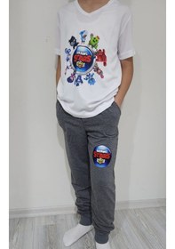 Resim Brawl Stars Uyumlu Baskılı Tişört Ve Eşofman Takım 