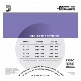 Resim D'Addario EJ53C Pro-Arte Concert Ukulele Teli 