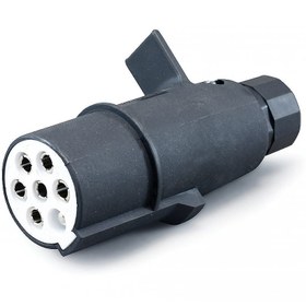 Resim Römork Fişi - S Tip (Vidalı) - 7 Pin 