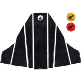 Resim Honda Dio İle Uyumlu Kaydırmaz 6d Karbon Tank Pad Gc22 KARBON 