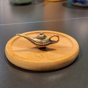 Resim Minyatür Vintage Bakır Lamba Mini Sihirli Lamba Heykelcik Modeli El Sanatları Süsleme Kiti Aksesuarlar Mikro Peyzaj, Kendin Yap Dekorasyon Hediye 