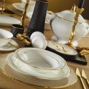 Resim Evaliza Perla Gold Yemek Takımı 60 Parça 