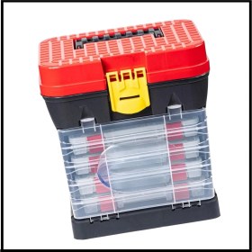 Resim 4 Çekmeceli Tabureli Balıkçı Takım Çantası, Pratik ve Şık Saklama Çözümü 