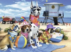 Resim Ravensburger 100 Parça Puzzle Köpek Çetesi 105267 