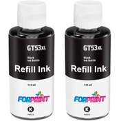 Resim FORPRİNT HP DeskJet GT 5810 Yazıcı Uyumlu Forprint GT53XL (Eco100 Plus) Mürekkep 