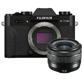 Resim Fujifilm X-T30 II + XC15 - 45 MM Fotoğraf Makinesi (Fujifilm Garantili) 