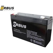 Resim Orbus 6v 12ah (Oyuncak Araba Aküsü) 
