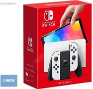Resim NINTENDO SWITCH OLED BEYAZ 128 GB OYUN YÜKLÜ 
