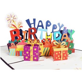 Resim Geeksen 3d Açılır Tebrik Kartı - Özel Günler İçin Şık Ve Eğlenceli Hediye Seçeneği 