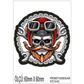 Resim Motorsiklet Otomobil Sticker 2 Adet 003 