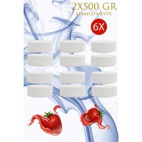 Resim Saban Nem Alıcı Rutubet ve Küf Önleyici Yedek Tablet Kırmızı Meyve 2X500 6'lı 