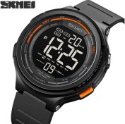 Resim Hanyang Siyah Skmeı Yeni Elektronik Saat Erkekler Spor Dijital Hareket Izle LED Işık Su Geçirmez 2 Zaman Kronometre Çalar Saat Relojio Masculino (Yurt Dışından) 