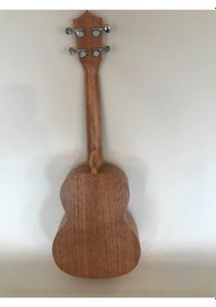 Resim Ahola Maun Ağacı Profesyonel 4 Telli Soprano Ukulele Gitar 