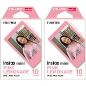 Resim Fujifilm Instax Mini Pink Lemonade 10x2 Film Seti 