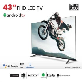 Resim Conti CT43AN100F 43" 109 Ekran Uydu Alıcılı Full HD Smart LED TV 
