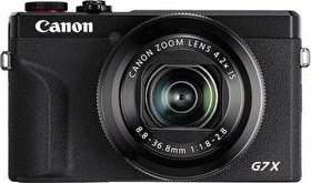 Resim Canon G7X Mark III Siyah Dijital Fotoğraf Makinesi 