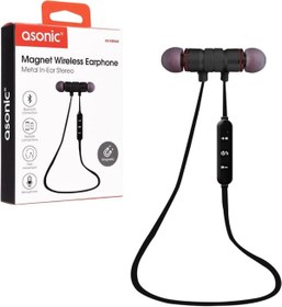 Resim asonic As-xbk60 Siyah Mobil Telefon Uyumlu Bluetooth Kulaklık 