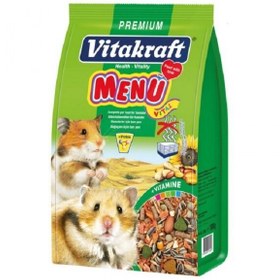 Resim Vitakraft Premium Menü Jod Vital Hamster Yemi 1 kg 
