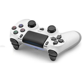 Resim Büro Ev Ofis Oyun Konsolu İçin Beyaz Ps4 Gamepad Oyun Kolu 