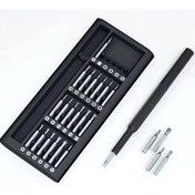 Resim abnturk Elektronik Telefon Tamiri için Çok Fonksiyonlu Çantalı 25 Parça Micro Tornavida Seti +Hediyeli Satış 
