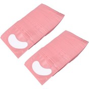 Resim 100x Göz Koruma Jel Kirpik Pedi Yama Lint Bireysel Kirpik Uzatma Göz Maskesi 