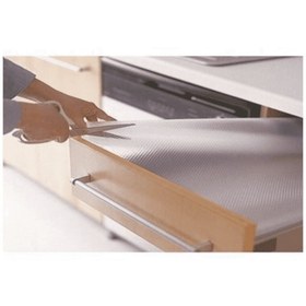 Resim Sermat Şeffaf Eva Kaydırmaz Raf Dolap ve Çekmece Örtüsü 45 cm x 5 m 
