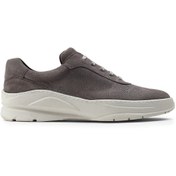Resim Deery Hakiki Süet Gri Sneaker Erkek Ayakkabı 