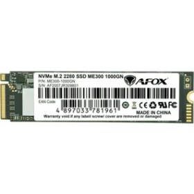 Resim Afox ME300-1000GN 1TB M.2 2280 Nvme PCI-E SSD 560 MB/s Okuma Hızı 480 MB/s Yazma Hızı SATA 3 
