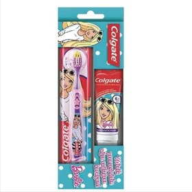 Resim Colgate Çocuk Diş Macunu 75 ml + Diş Fırçası Barbie 