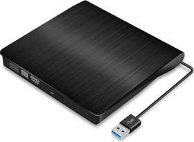 Resim Kenly Harici DVD RW USB 3.0 Sürücü, Ultra İnce CD DVD Yazıcı Okuyucu, Laptop ve PC Uyumlu, Windows ve Mac Destekli 