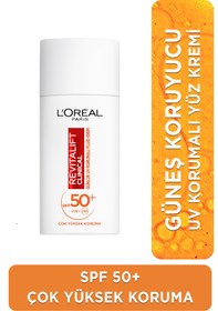Resim Revitalift Clinical Spf 50+ Günlük Yüksek Uv Korumalı Yüz Güneş Kremi 50ml 