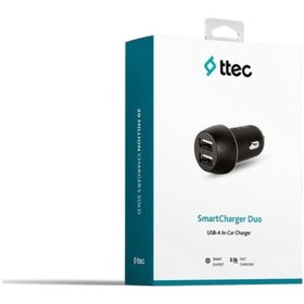 Resim Ttec 15.5w 3.1a Süper Hızlı 2x Usb Girişli Araç Şarj Cihazı, Akım Ve Isı Korumalı Araç Şarj Başlığı 