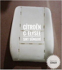 Resim Citroën C-Elysée Oto Koltuk- Sırt Süngeri 