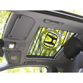 Resim Honda Logo Sticker / Sunroof Sticker Kaplama 105x50 CM 
