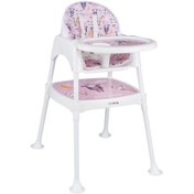 Resim Babydoor 3In1 Kuzu Çalışma Masalı Pedli Mama Sandalyesi 