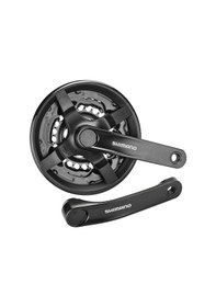 Resim Shimano Fc-ty301 Aynakol 3x7x8v Siyah 28/38/48t 175mm 