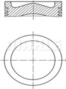 Resim Mahle 039pı00125000 Piston Segman Std ( Ford : Fiesta 1.4tdci 70ps Euro 5 09- Peugeot 0628w2 (we297516) 