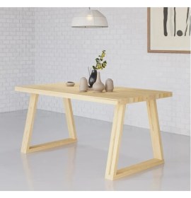 Resim Timber's Team MAREL-Ahşap Doğal Kütük Yemek / Toplantı / Çalışma Masası 