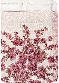 Resim Aksu Çift Kişilik Battaniye - Gül Kurusu 