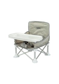 Resim FUNKY CHAIRS Deluxe Portatif Katlanabilir Mama Sandalyesi Açık Gri 